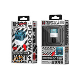 WeKome WP-U149 Vanguard Series 20W A+C Clear Charger