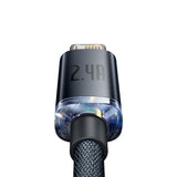 Baseus Crystal Shine Cable USB to iP Fast Charging 2.4A