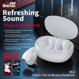 WeKome VA12 Tidusic Clip-on Wireless Earphone