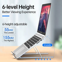 Portable Folding Metal Laptop Stand