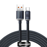 Baseus Crystal Shine Series Fast Charging Data Cable USB to Type-C 100W