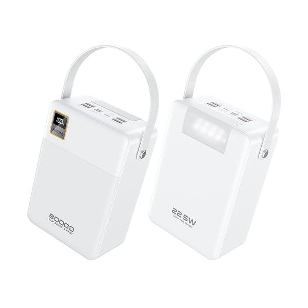 WeKome Dinba Series 22.5W Super Fast Charging Power Bank 50,000mAh 60,000mAh 80,000mAh
