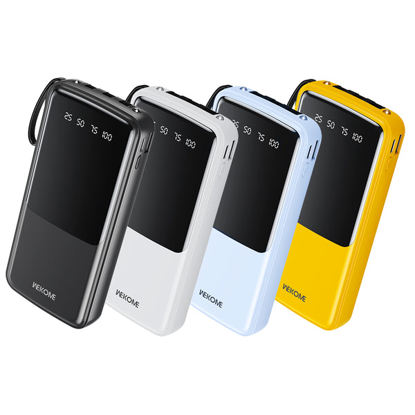 WeKome WP-09/WP-10 Pop Digital Series Cabled Power Bank(10,000mAh/20,000mAh)