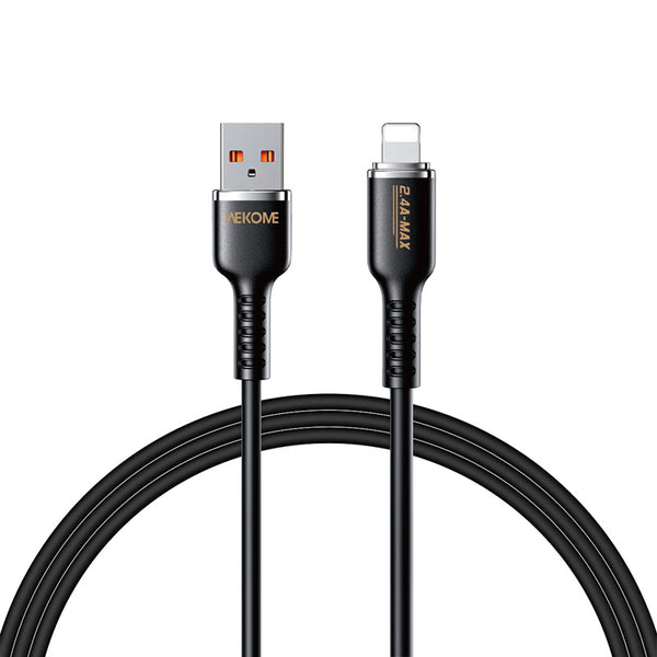 WeKome WDC-09i Tint Series Real Silicone 2.4A Data Cable(USB to iPh)