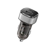 WeKome WP-C45 Vanguard Series Mecha Transparent A+C Fast Car Charger 43W
