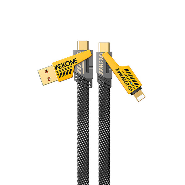 WeKome WDC-25 Mecha Series 4-in-1 Convertible Data Cable
