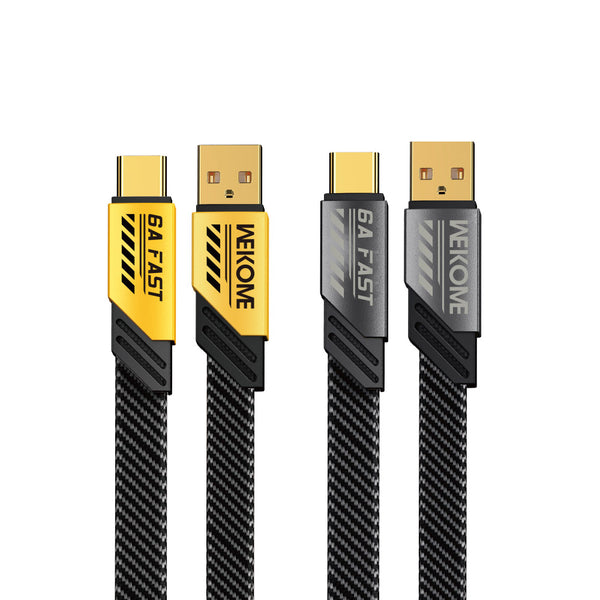 WeKome WDC-190a Mecha Series 6A Super Fast Charging Cable(USB to Type-C)