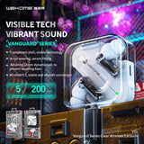 WeKome V51 Vanguard Series Clear Wireless Earduds