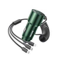 WeKome WP-C44 Pop Digital Series 3-in-1 Car Charger 33W