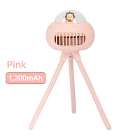 Portable Oscillating Leafless UFO Fan - 3600mAh