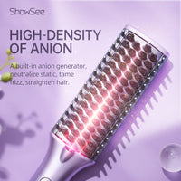 ShowSee E1 Negative Ion Hair Straightening Brush