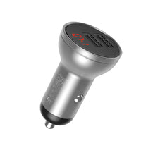 Baseus Digital Display Dual USB Car Charger 24W 4.8A