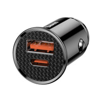 Baseus PPS Car Charger Dual Outputs A+C 30W
