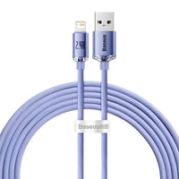 Baseus Crystal Shine Cable USB to iP Fast Charging 2.4A